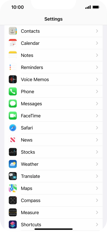 Press FaceTime. Press FaceTime.