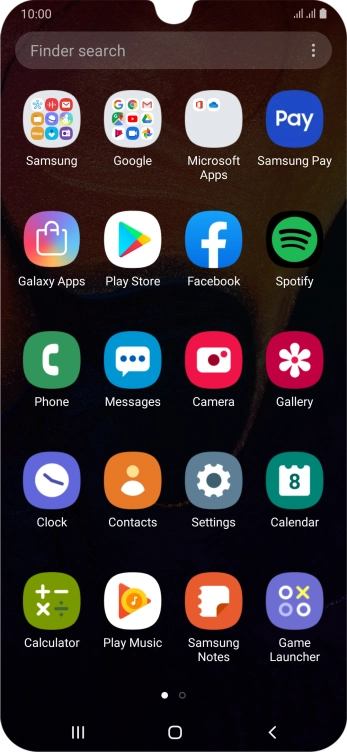 Press Play Store.