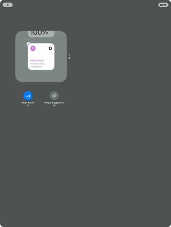 Press Smart Rotate to turn the function on or off.