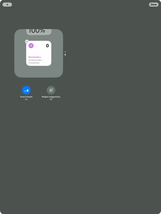 Press Smart Rotate to turn the function on or off.