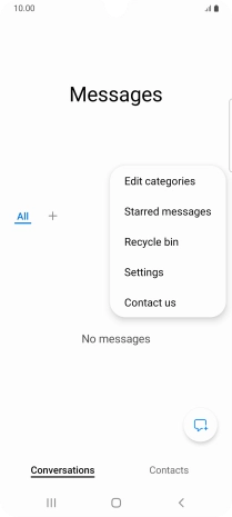 Press Settings.