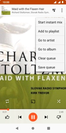 Press Add to playlist.
