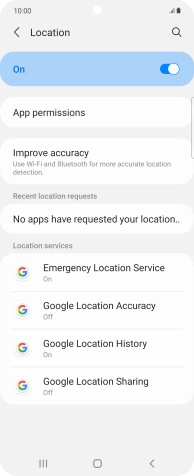 Press App permissions.