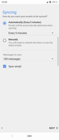 Press the drop down list below 'Automatically'.