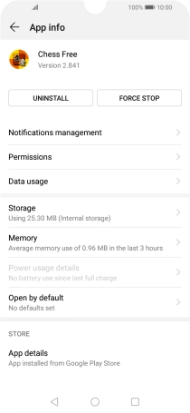 Press Notifications management.