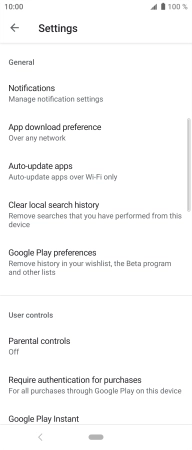 Press Auto-update apps.