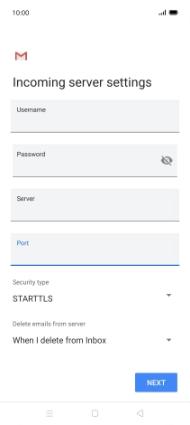 Press the drop down list below 'Security type'.