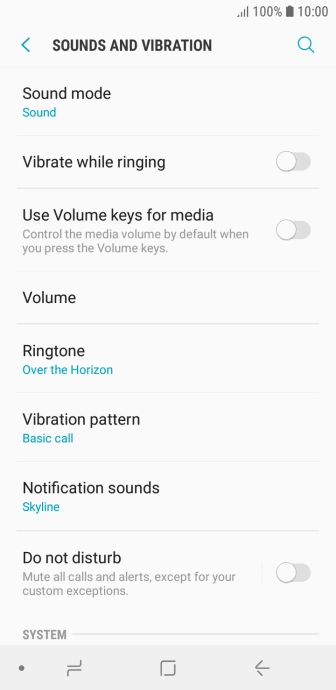 Press Ringtone.