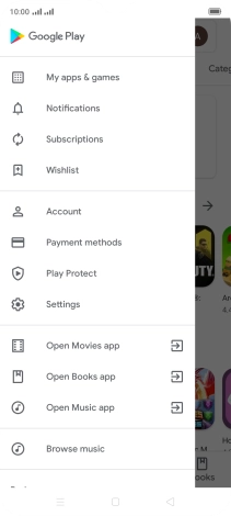 Press My apps & games.