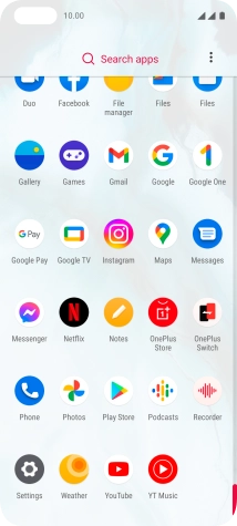 Press Play Store.