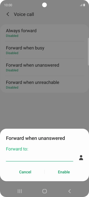 Key in 901 and press Enable.