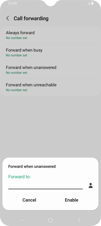 Key in 901 and press Enable.