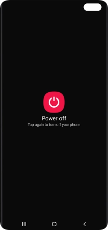 Press Power off.