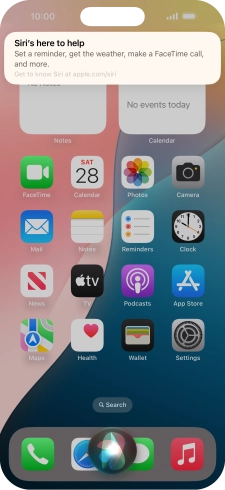 Say 'WHAT CAN I ASK' and press the Siri notification to see more examples.