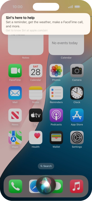 Say 'WHAT CAN I ASK' and press the Siri notification to see more examples.