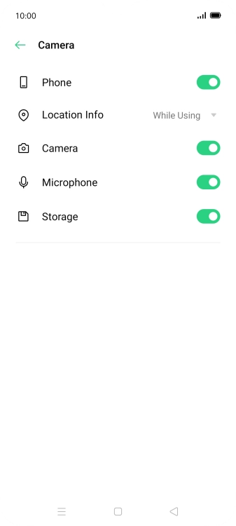 Press the drop down list next to 'Location Info'.