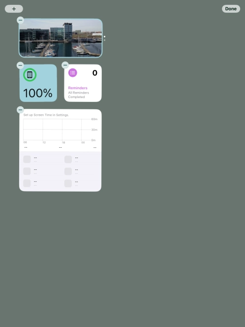 Press the add icon.