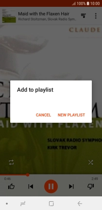 Press NEW PLAYLIST.
