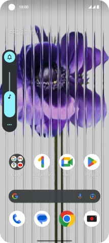 Press the sound mode icon.