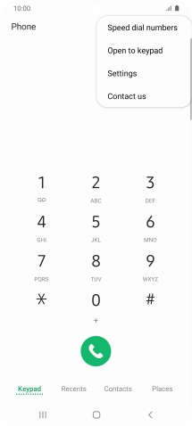 Press Settings.