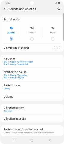 Press Ringtone.