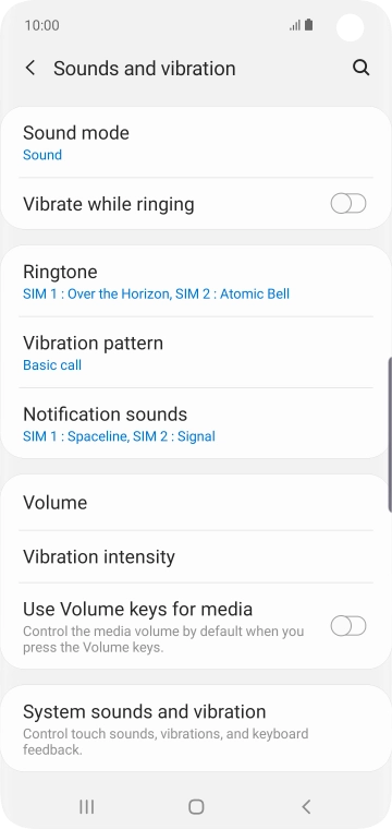 Press Ringtone.
