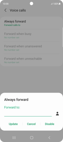 Press Disable.