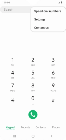 Press Settings.