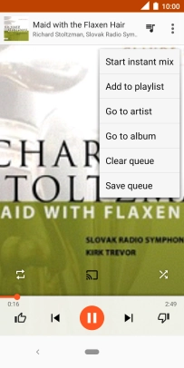 Press Add to playlist.