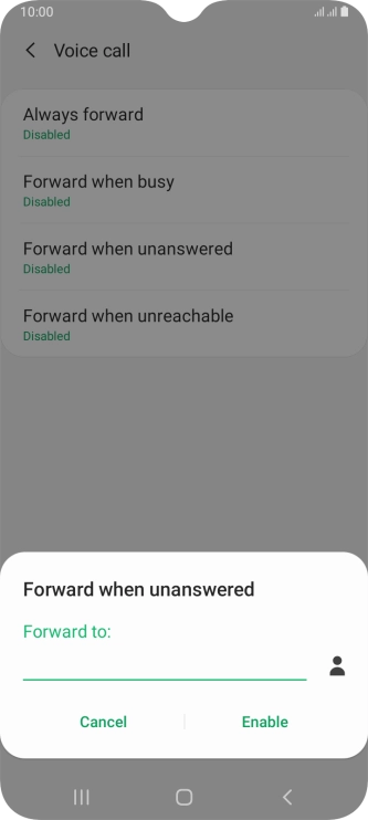 Key in 901 and press Enable.