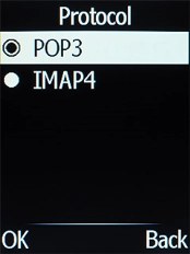 Select POP3.
