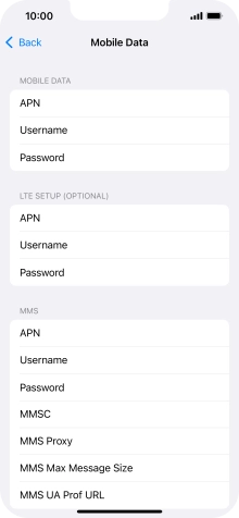 Press APN and key in wap.o2.co.uk.