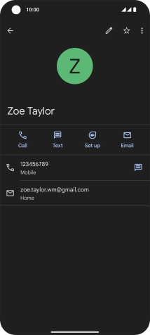 Press the required number.