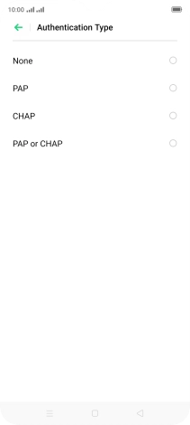 Press PAP.