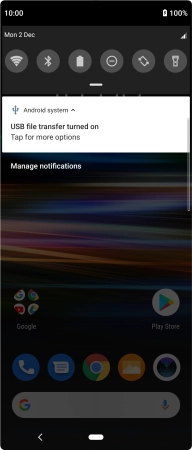Press Tap for more options..