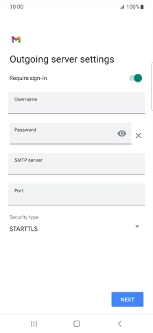 Press the indicator next to 'Require sign-in' to turn on the function.