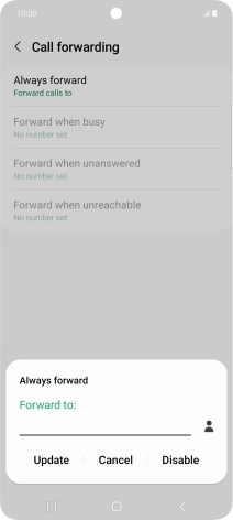 Press Disable.
