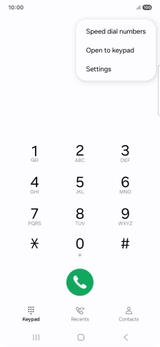 Press Settings.