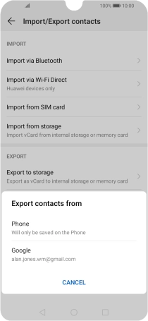 Press Phone.