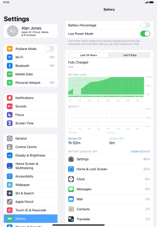 Slide your finger upwards starting from the bottom of the screen to return to the home screen.