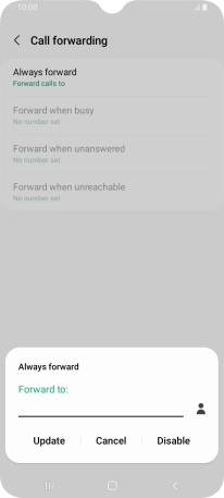 Press Disable.