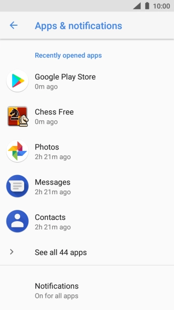 Press Notifications.
