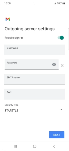 Press the indicator next to 'Require sign-in' to turn on the function.