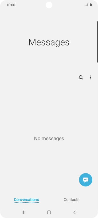 Press the new message icon.