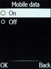 Select Off to turn off the function.