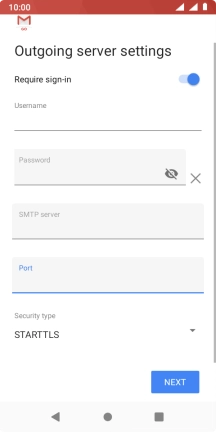 Press the drop down list below 'Security type'.