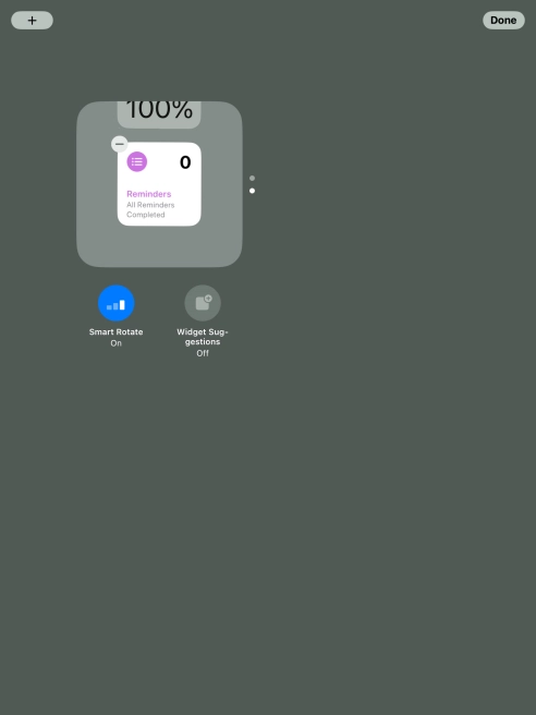 Press Smart Rotate to turn the function on or off.