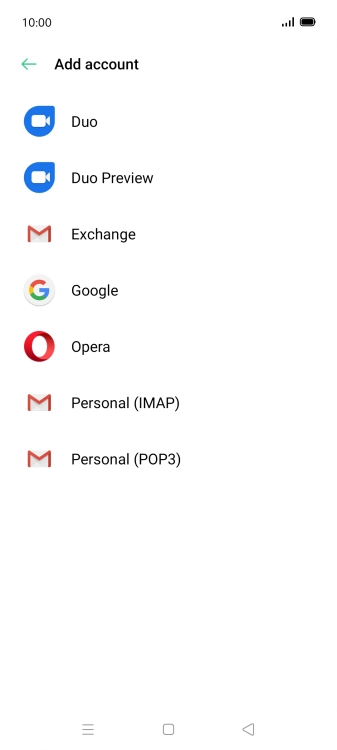 Press Personal (IMAP).