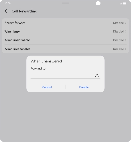 Key in 901 and press Enable.