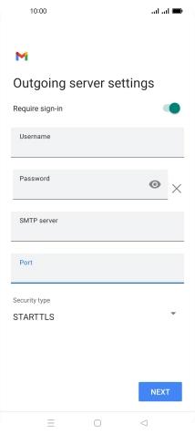 Press the drop down list below 'Security type'.